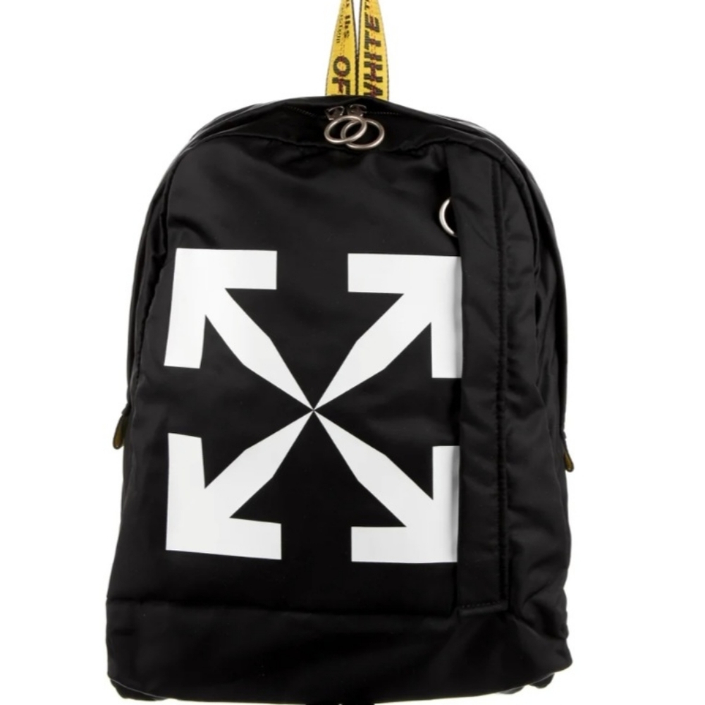 Off White Black Backpack
